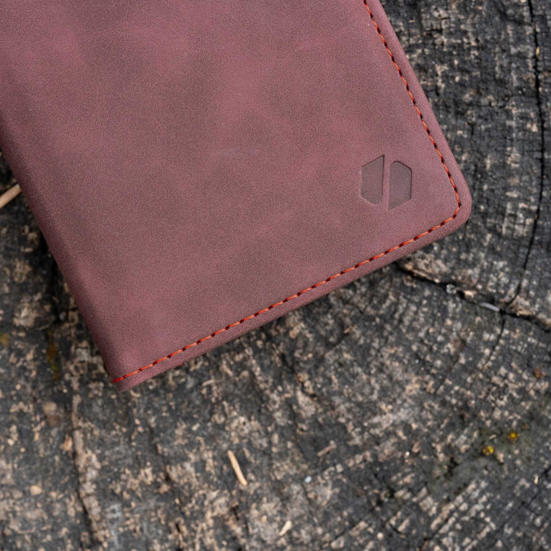Husa cu clapeta SPACECASE Wallet pentru Xiaomi 17T Pro, Rosu