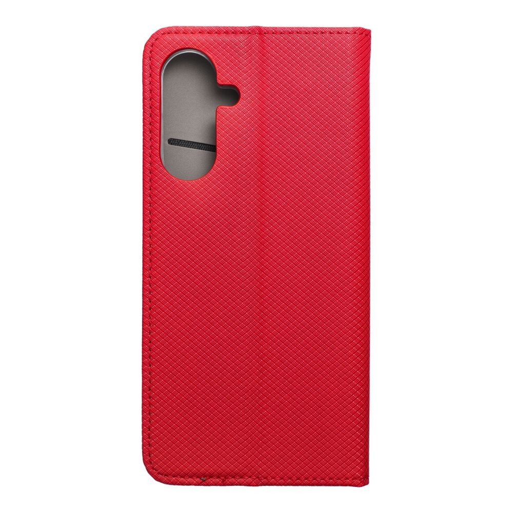 Husa telefon, compatibilăSamsung Galaxy A37 5G, tip carte, închidere magnetică, suport card bancar, roșu