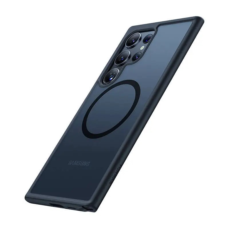 Husa telefon Torras Guardian-Mag, compatibilitate Samsung S24 Ultra, negru