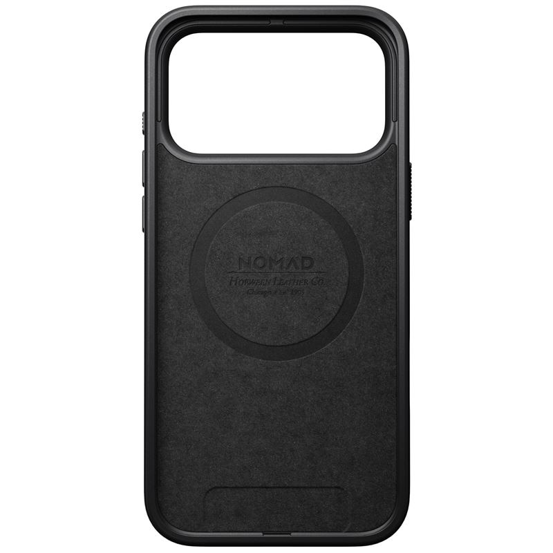 Husa din piele naturala Nomad Modern Leather Horween Rustic Brown compatibila cu iPhone 17 Pro Max, Maro