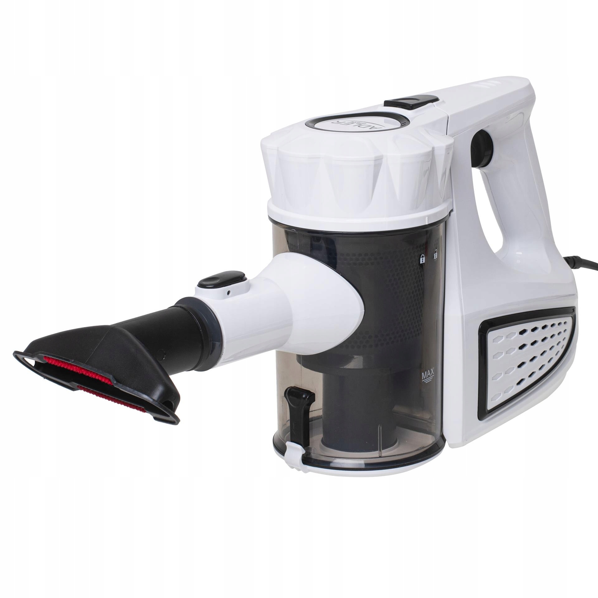 Aspirator vertical fara sac Adler 800W compact usor 21x23.5x120cm