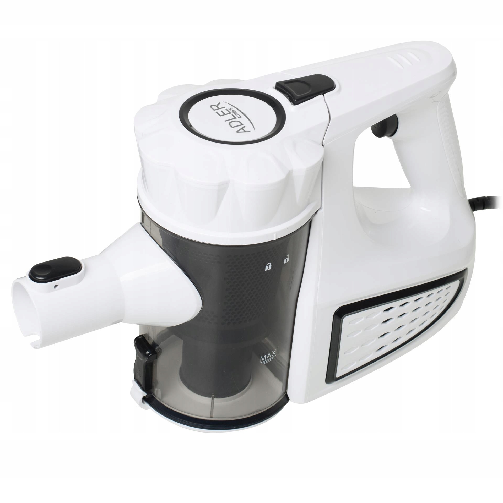 Aspirator vertical fara sac Adler 800W compact usor 21x23.5x120cm