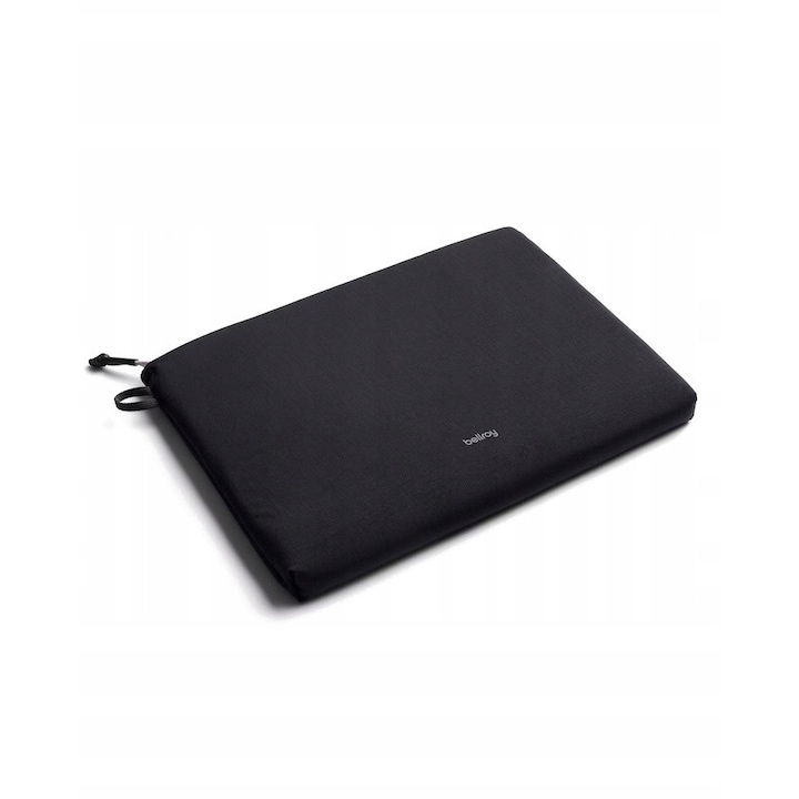 Etui laptop Bellroy Lite 14", negru, material reciclabil, rezistent la apa