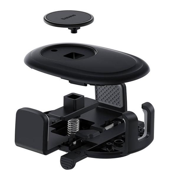 Suport auto Baseus Ultra Control Lite, Rotire 360 grade (Negru)