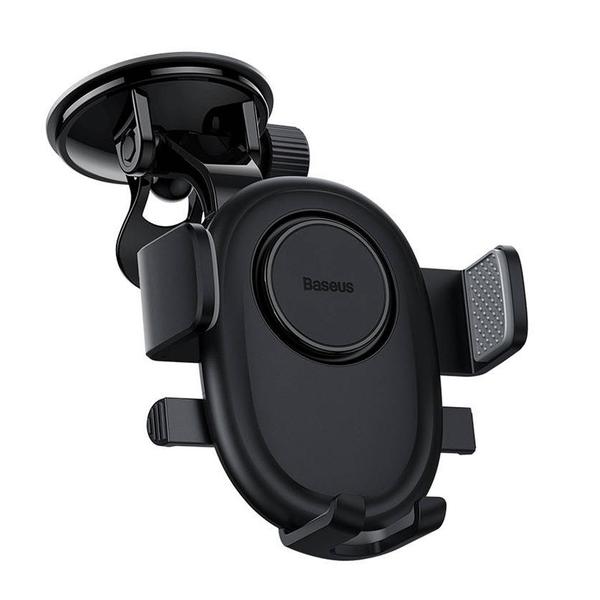 Suport auto Baseus Ultra Control Lite, Rotire 360 grade (Negru)