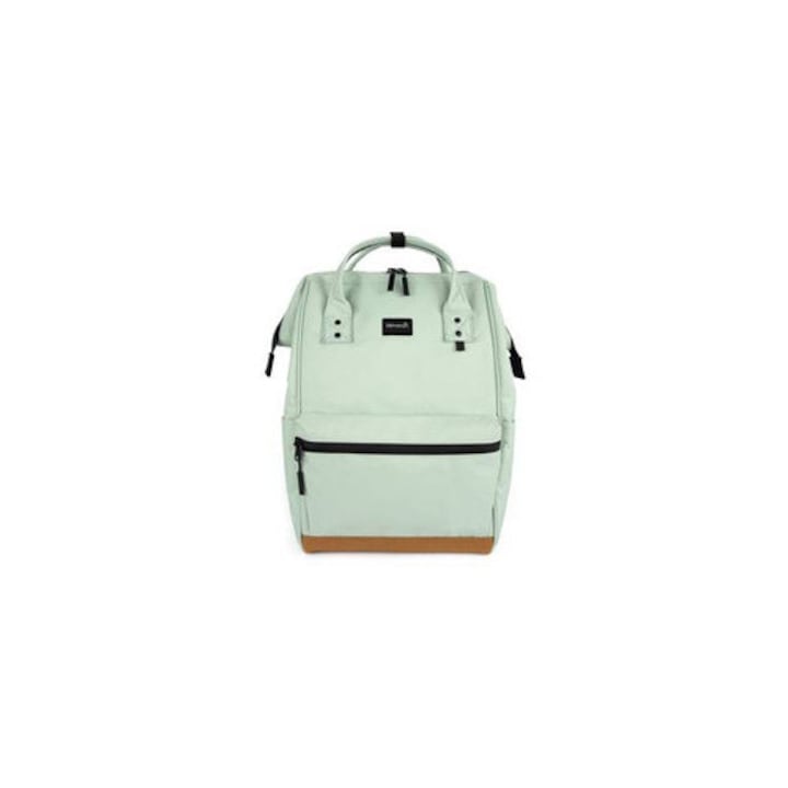Rucsac laptop Himawari No. 53 Cabin M, impermeabil, cu suport pentru laptop 14", verde menta