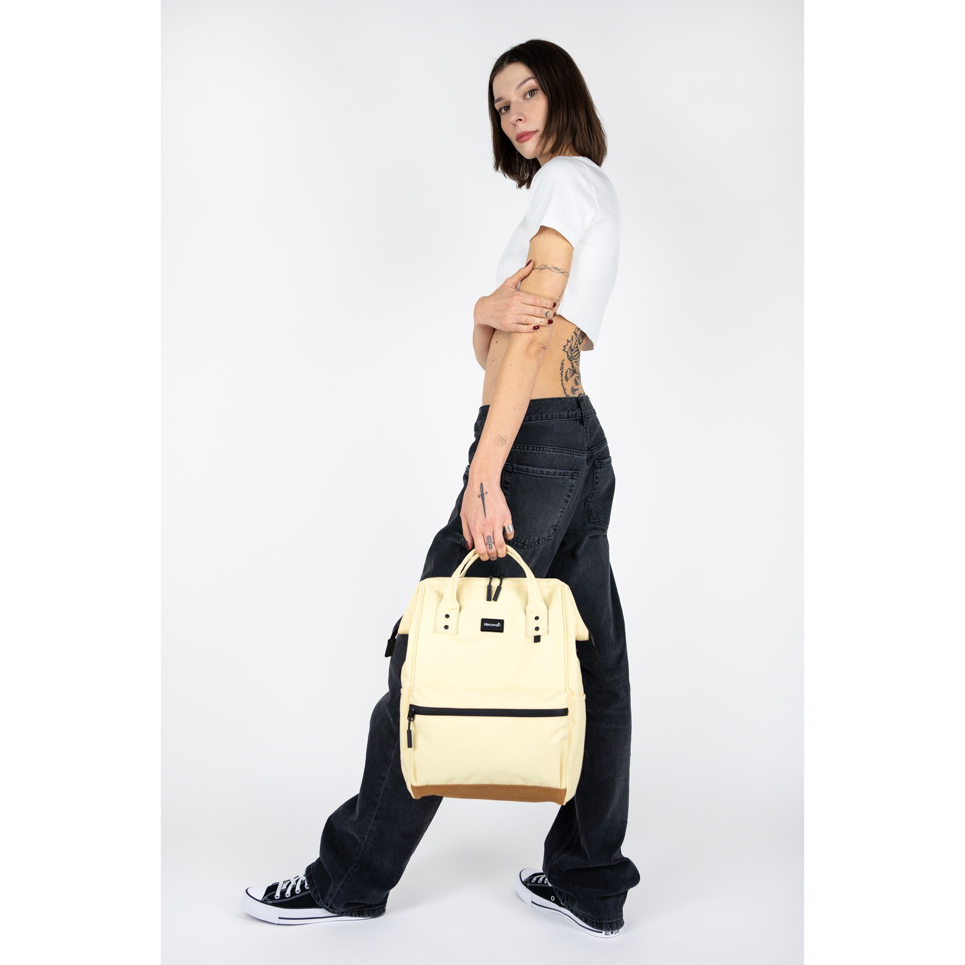 Rucsac laptop, Himawari, 14'', impermeabil, cu iesire USB, 40x28x15cm