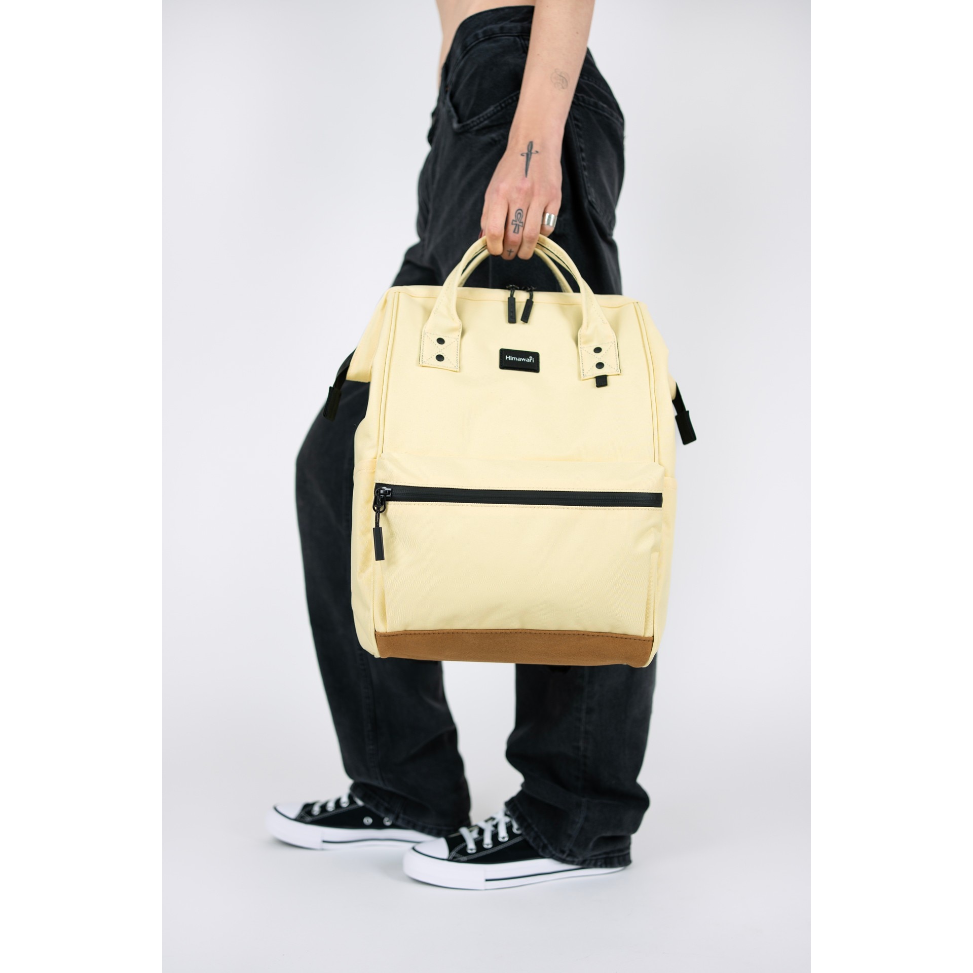 Rucsac laptop, Himawari, 14'', impermeabil, cu iesire USB, 40x28x15cm