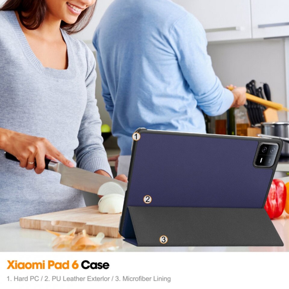 Husa pentru Xiaomi Pad 6 - Techsuit FoldPro - Blue