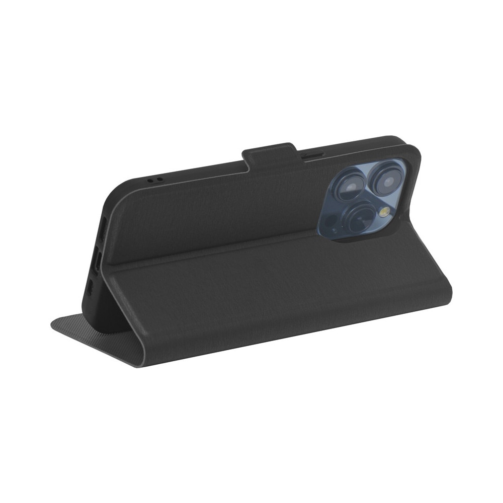 Husa de protectie tip carte Atlas Leon compatibila cu Honor 600, Negru, Inchidere magnetica, Protectie Sporita, Anti soc, Anti zgarieturi, Functie de stand