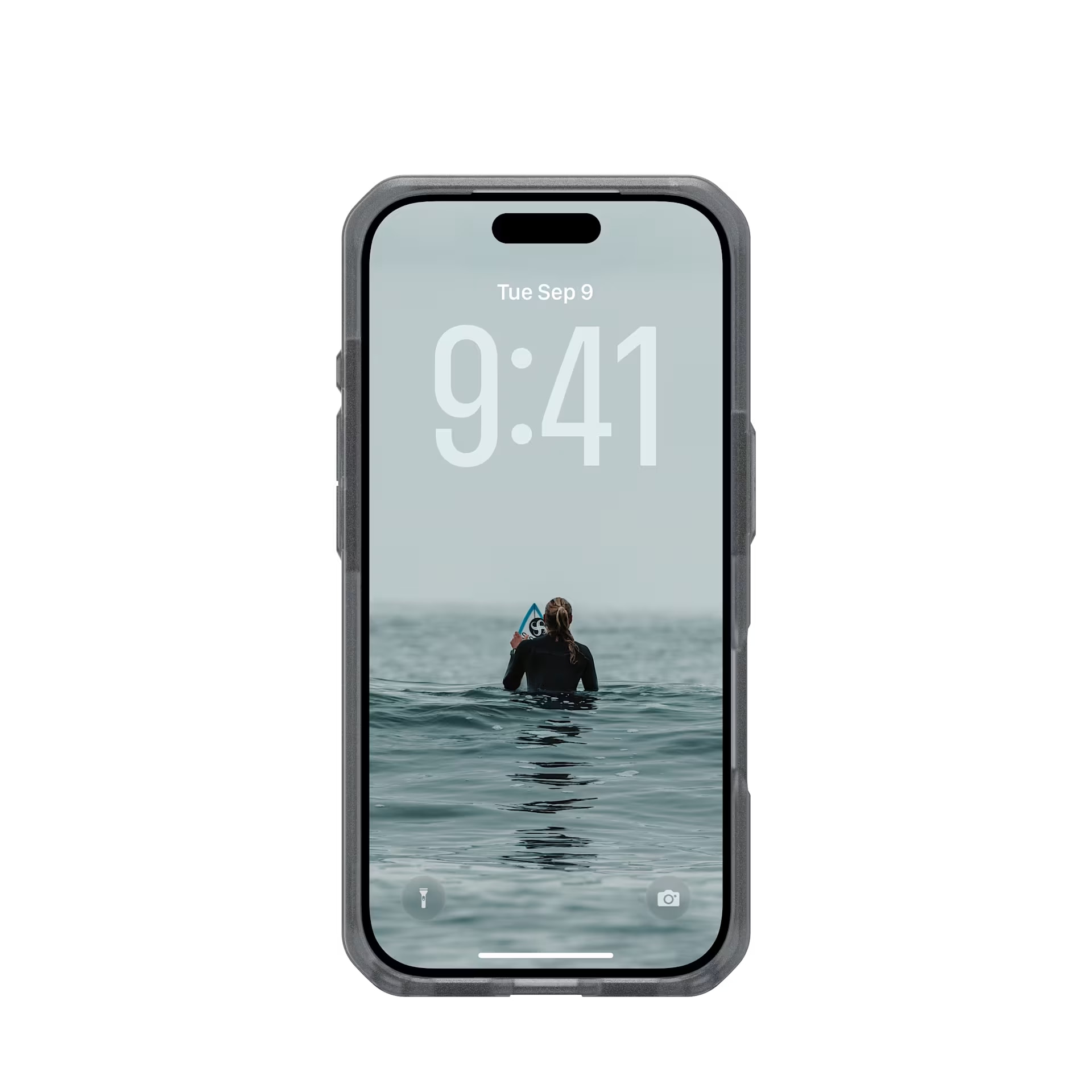 Husa de protectie UAG Dot Magsafe pentru iPhone 17 Pro, Ash