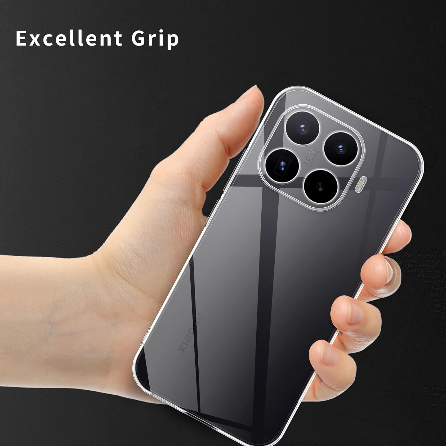 Husa pentru Xiaomi 17T, Anti-Shock 1.5mm, cu protectie lentile, transparenta