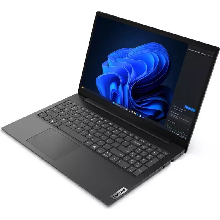 Laptop 15.6" Lenovo V15 G5 Intel i5-13420H (12MB 4.6GHz) 8GB DDR5 512GB SSD UHD graphics IRL FHD Negru