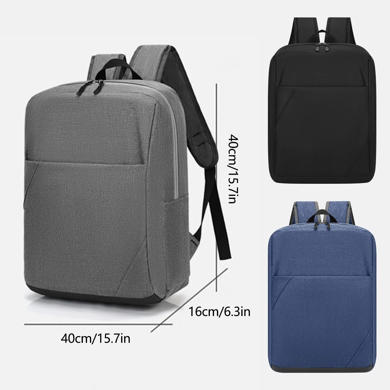 Rucsac laptop multicolor 29x16x40cm capacitate mare simplu business leisure