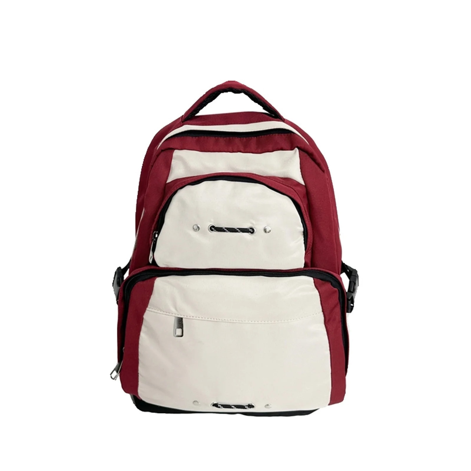 Rucsac casual simplu 16.9 inch, capacitate mare, bretele ajustabile, multicolor, 30x31x10cm