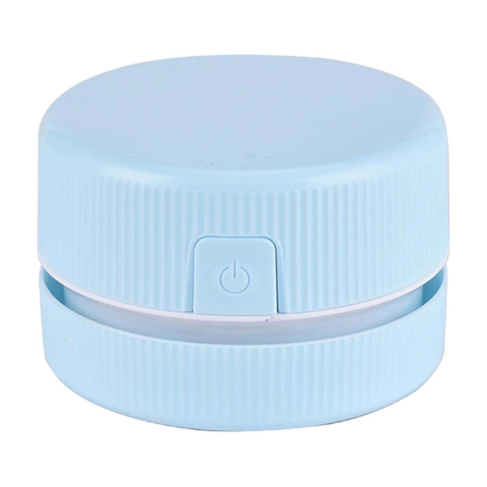 Aspirator desktop mini, USB, albastru, 9x8.5x9.3cm