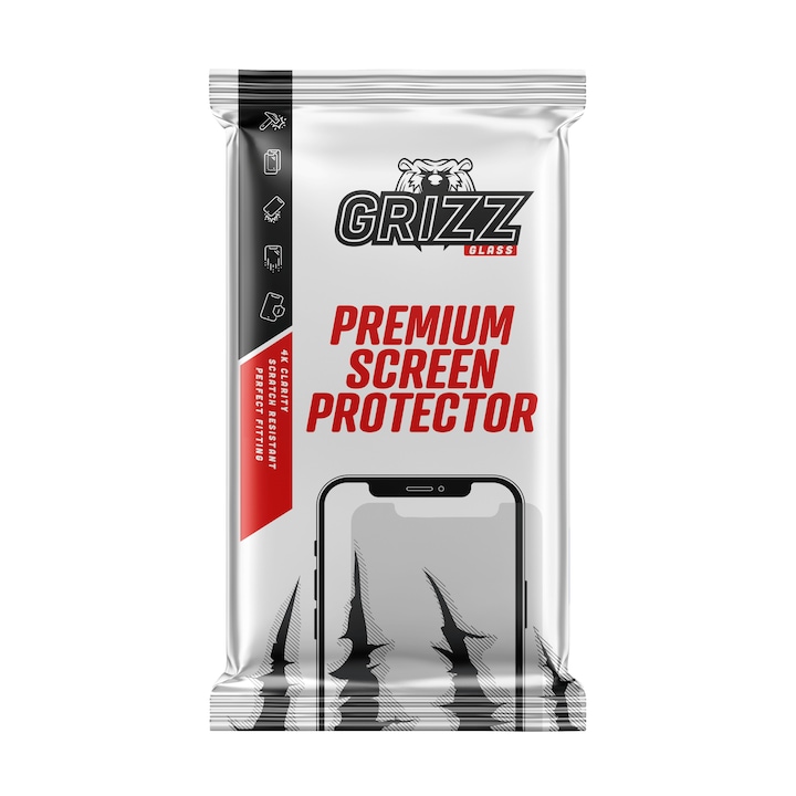 Folie protectie GrizzGlass Hydrofilm compatibila cu Xiaomi Redmi Note 15 5G, Transparent