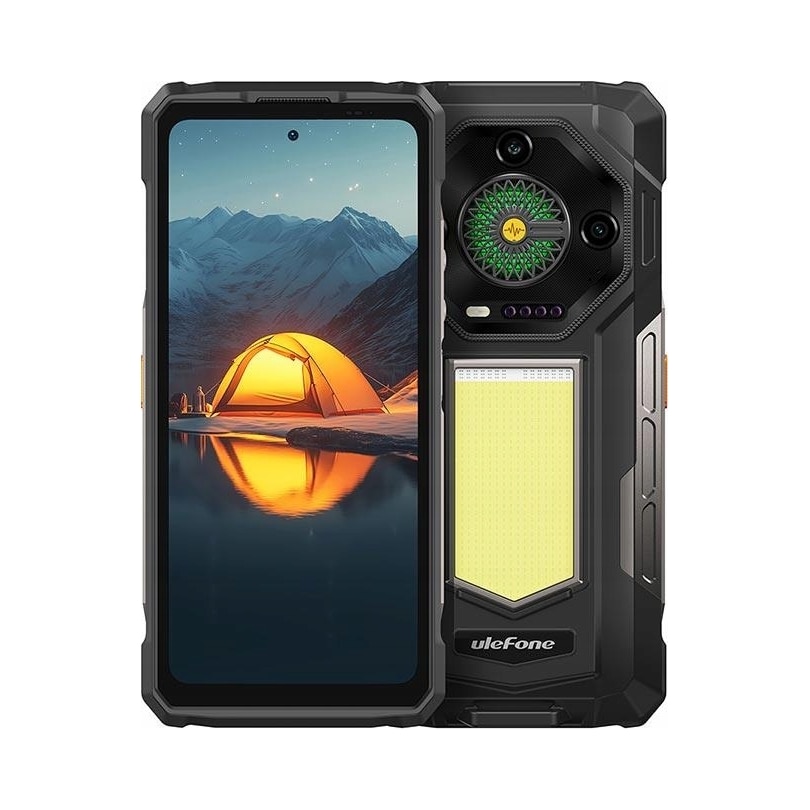Smartfon Ulefone Armor 33, 12GB RAM 512GB, baterie 25500mAh, camera cu vedere nocturna, android, negru