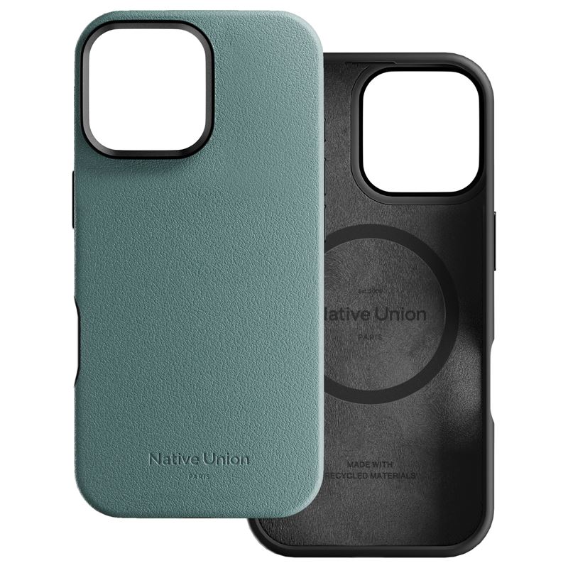 Carcasa Native Union Active Magsafe compatibila cu iPhone 16 Pro Max Slate Green