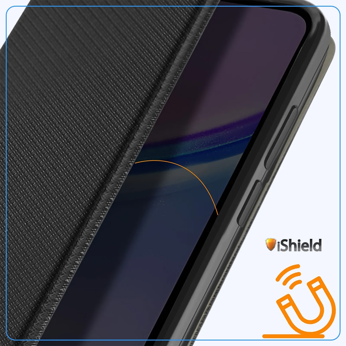 Husa Flip pentru Xiaomi Redmi Note 14 Pro 5G, tip carte cu inchidere magnetica, buzunar carduri, functie Stand, FlipSmart, Neagra