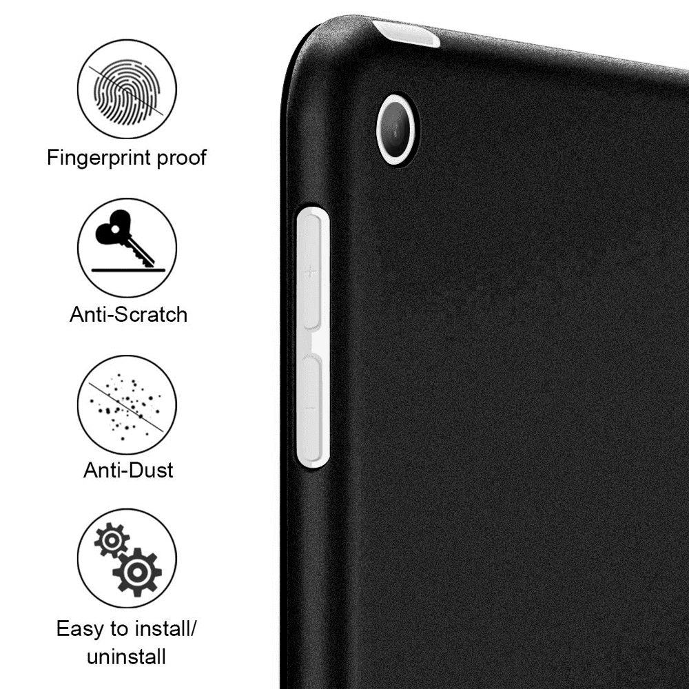 Husa tableta, iPad 9.7 Inch 2018/2017, ultra subtire, material sintetic, multicolor
