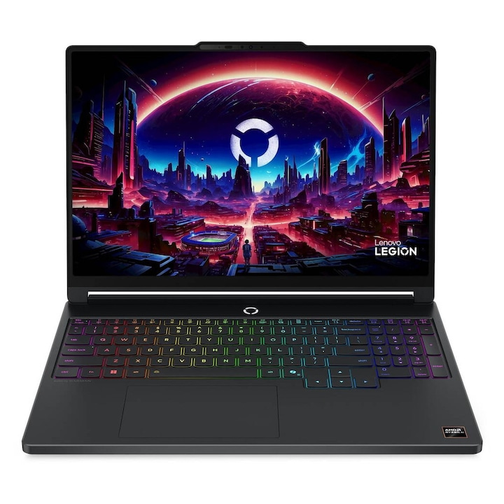 Laptop Lenovo Legion 5 WQXGA 15.3 inch AMD Ryzen AI 7 450 16GB 1TB SSD GeForce RTX 5070 Windows 11 Home Eclipse Black