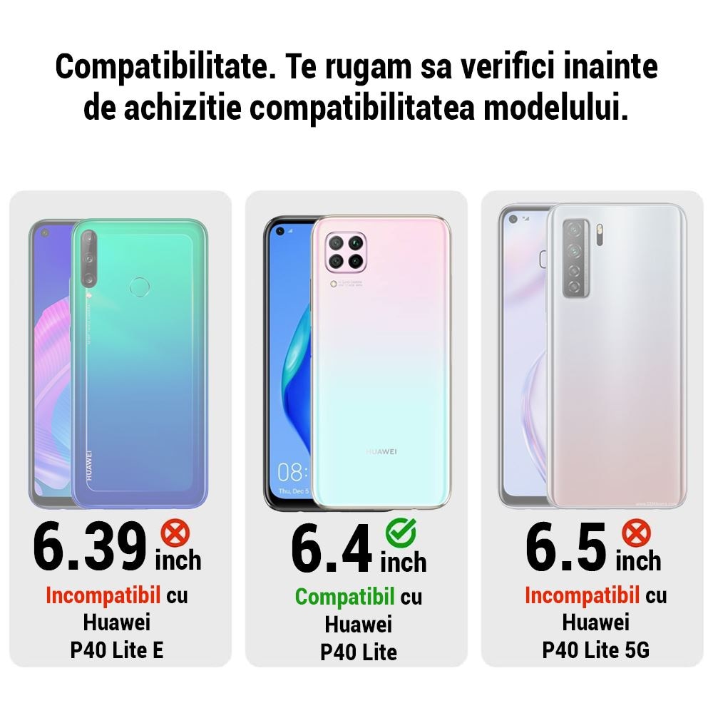 Husa din Silicon Mercury cu aspect perlat pentru Huawei P40 Lite, Auriu