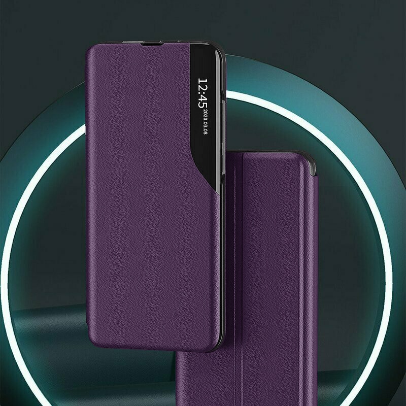 Husa tip carte pentru Xiaomi Redmi 15C 4G / Redmi 15C 5G / Poco C85 4G, Accesorio eFold Book View, Purple