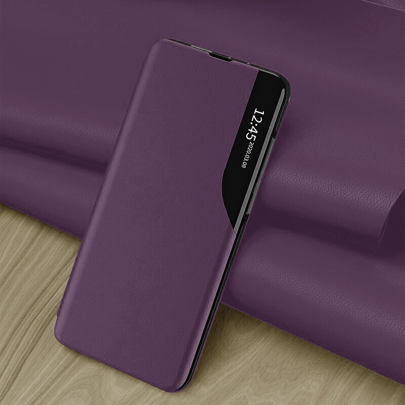 Husa tip carte pentru Xiaomi Redmi 15C 4G / Redmi 15C 5G / Poco C85 4G, Accesorio eFold Book View, Purple