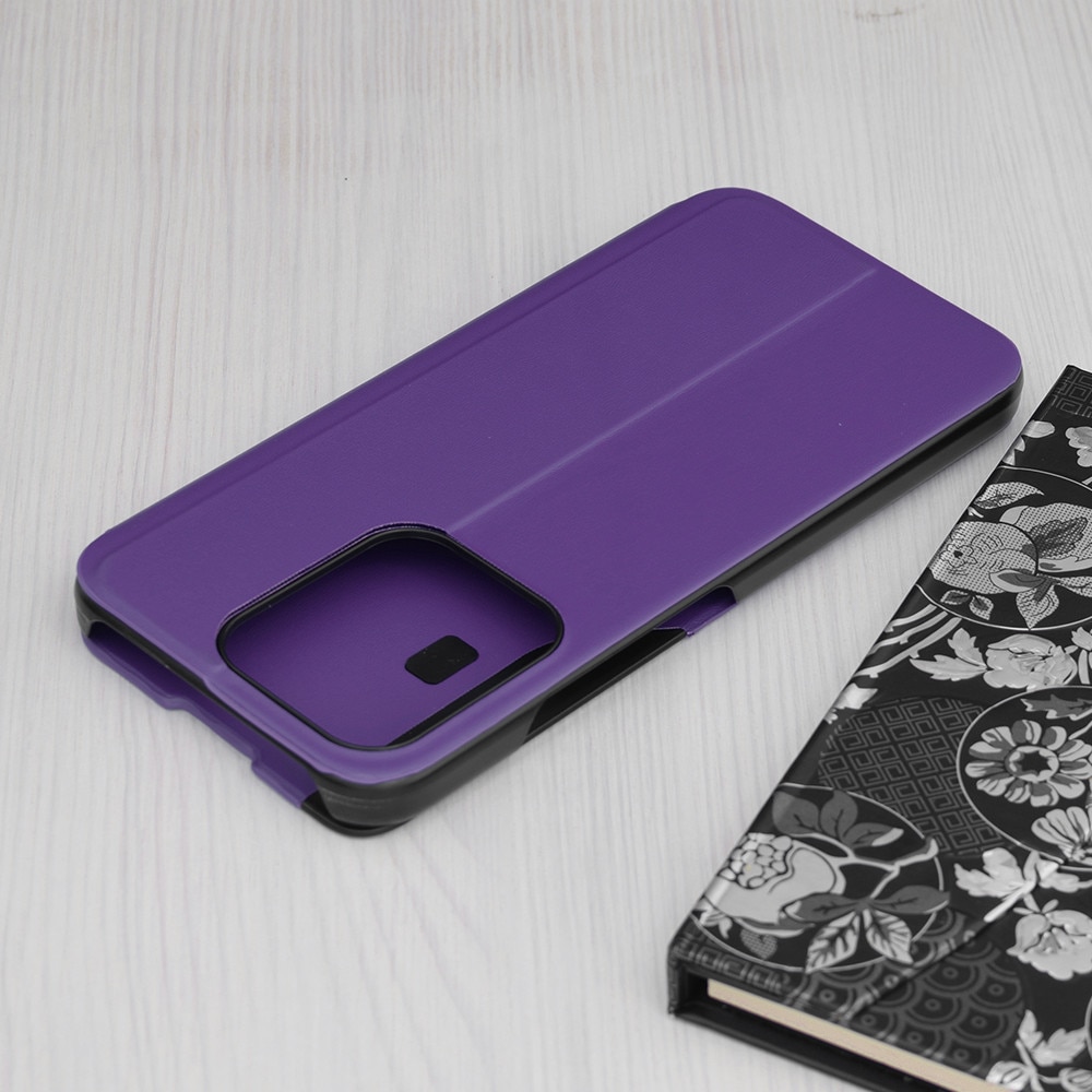 Husa tip carte pentru Xiaomi Redmi 15C 4G / Redmi 15C 5G / Poco C85 4G, Accesorio eFold Book View, Purple