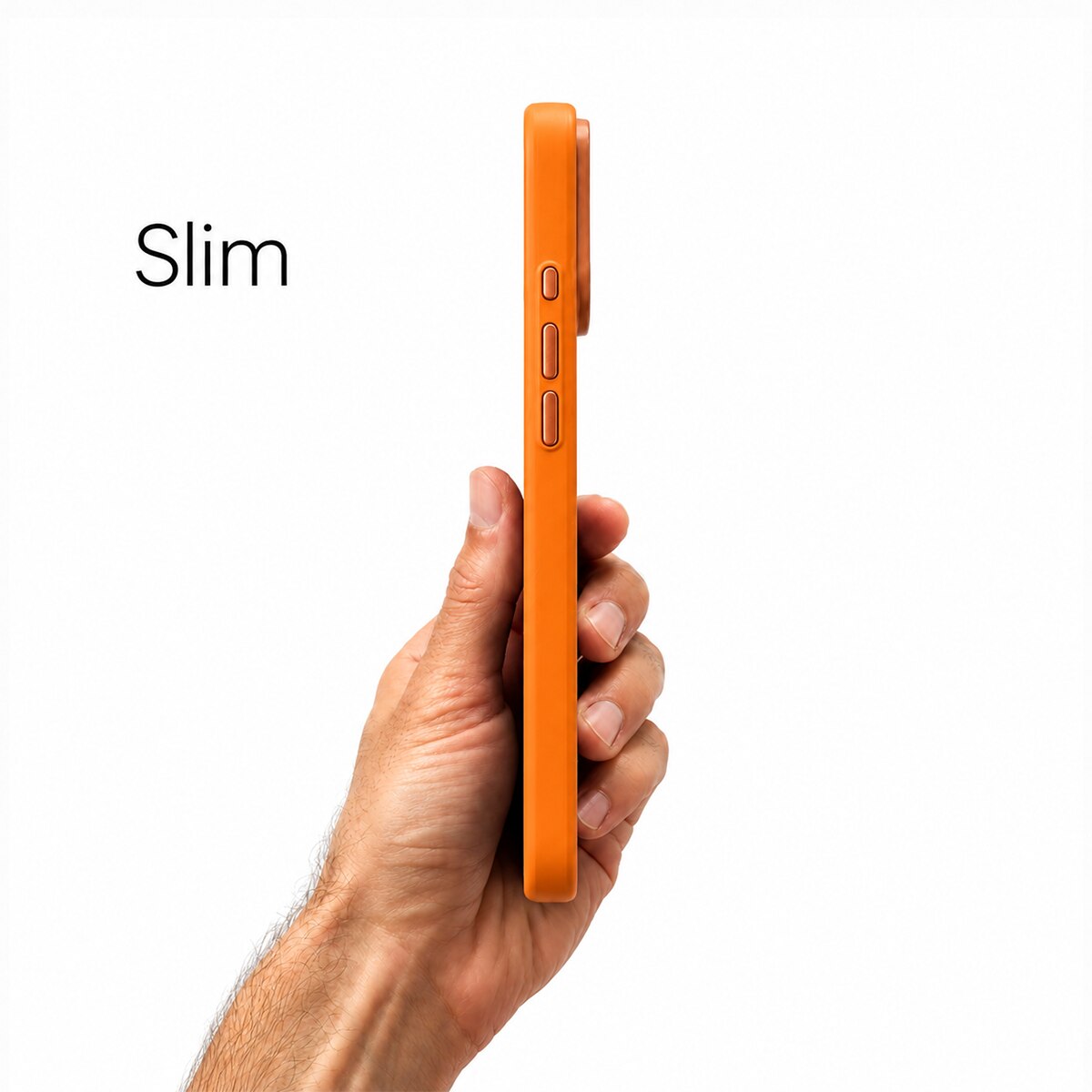 Husa de Protectie pentru Iphone 17 Pro Max, Magsafe, Komana O1, Portocaliu, Slim, Protectie Camera