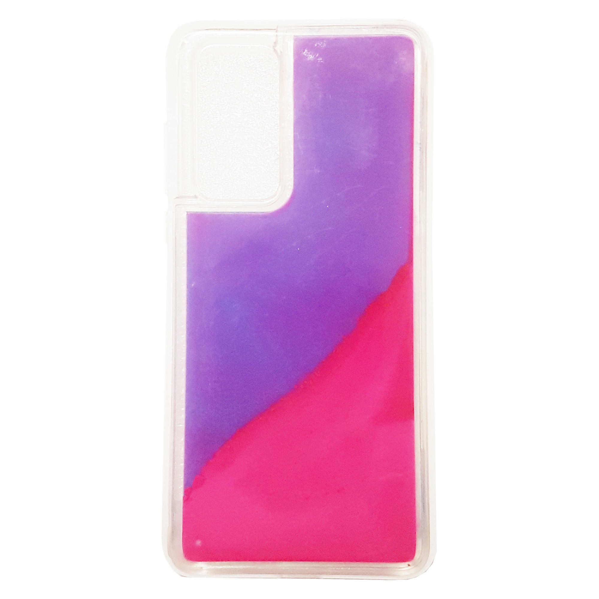 Husa pentru Samsung Galaxy M51, Licquid Glow, Fluorescenta, Purple