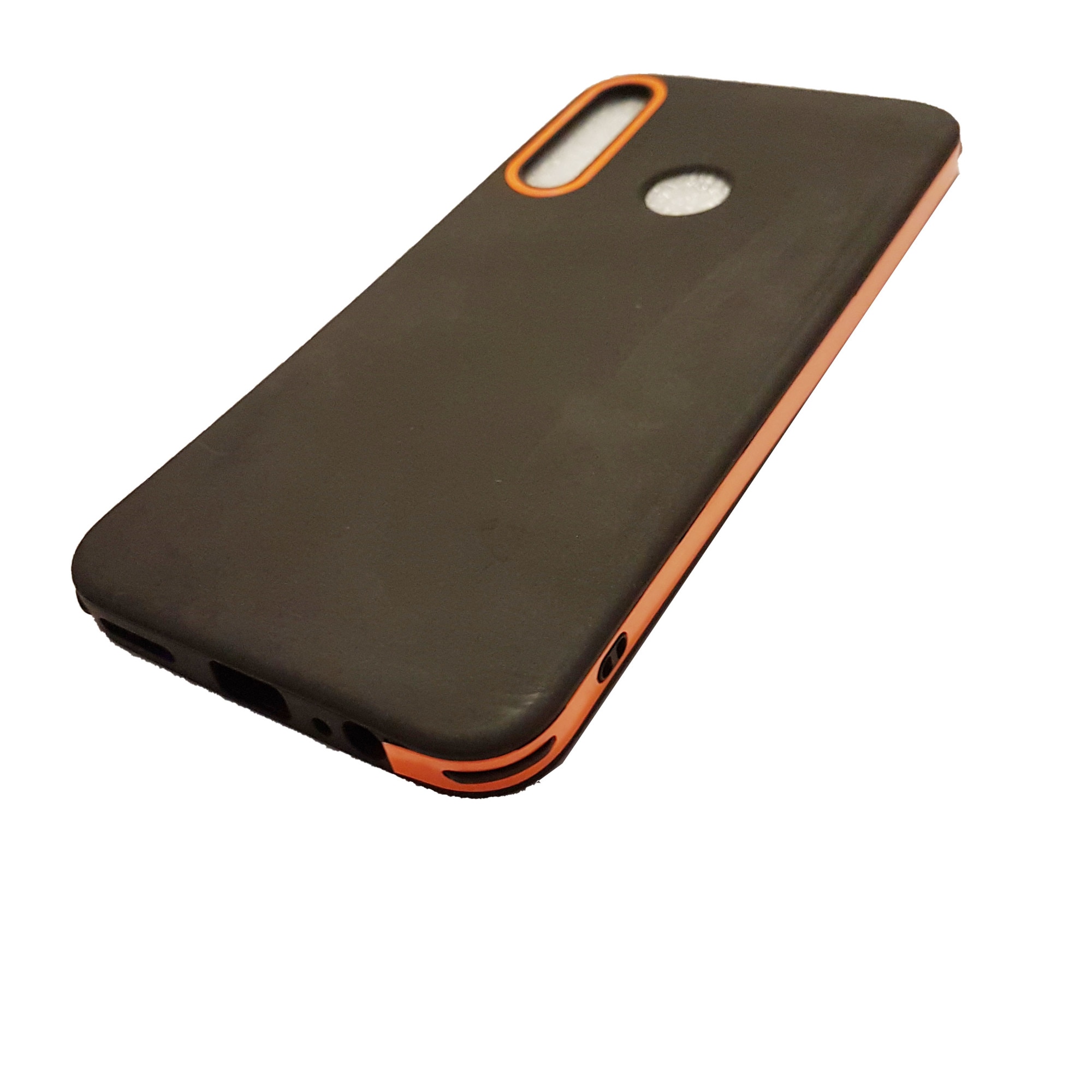 Husa Vivid Case pentru Huawei P40 Lite E, Y7p negru/orange