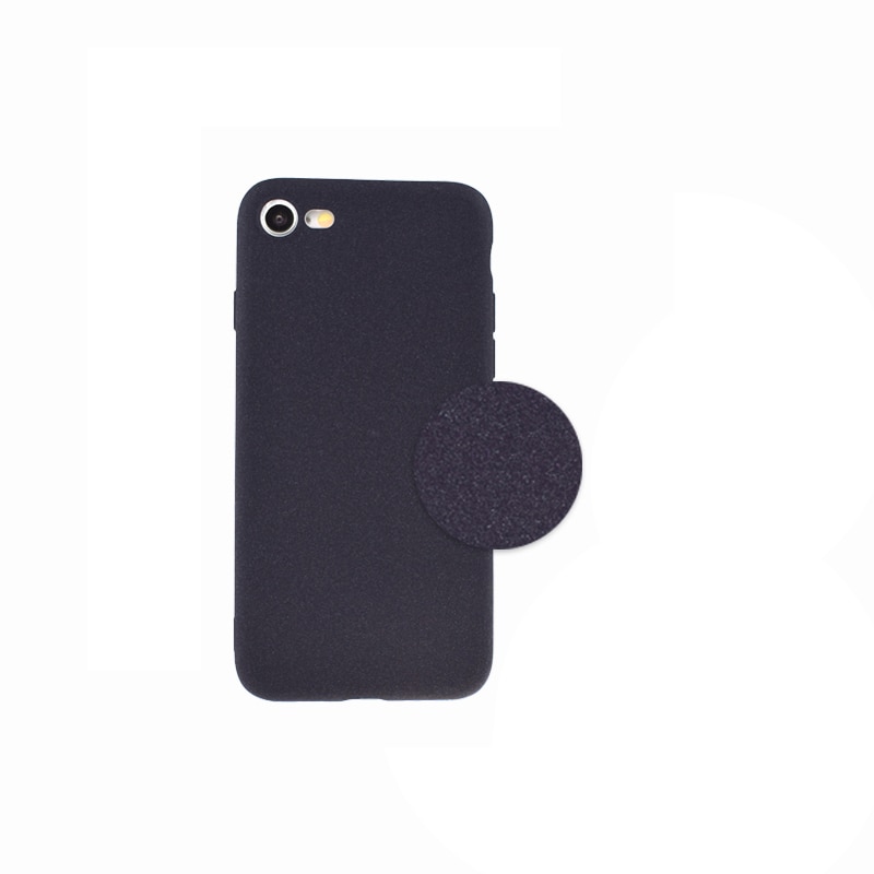 Husa Spate Antialunecare pentru Xiaomi Redmi 8a, Rugged Negru Sablat