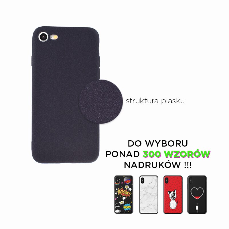 Husa Spate Antialunecare pentru Xiaomi Redmi 8a, Rugged Negru Sablat