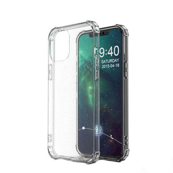 Husa Anti Shock 1, 5mm pentru Honor Magic 8 pro, transparent