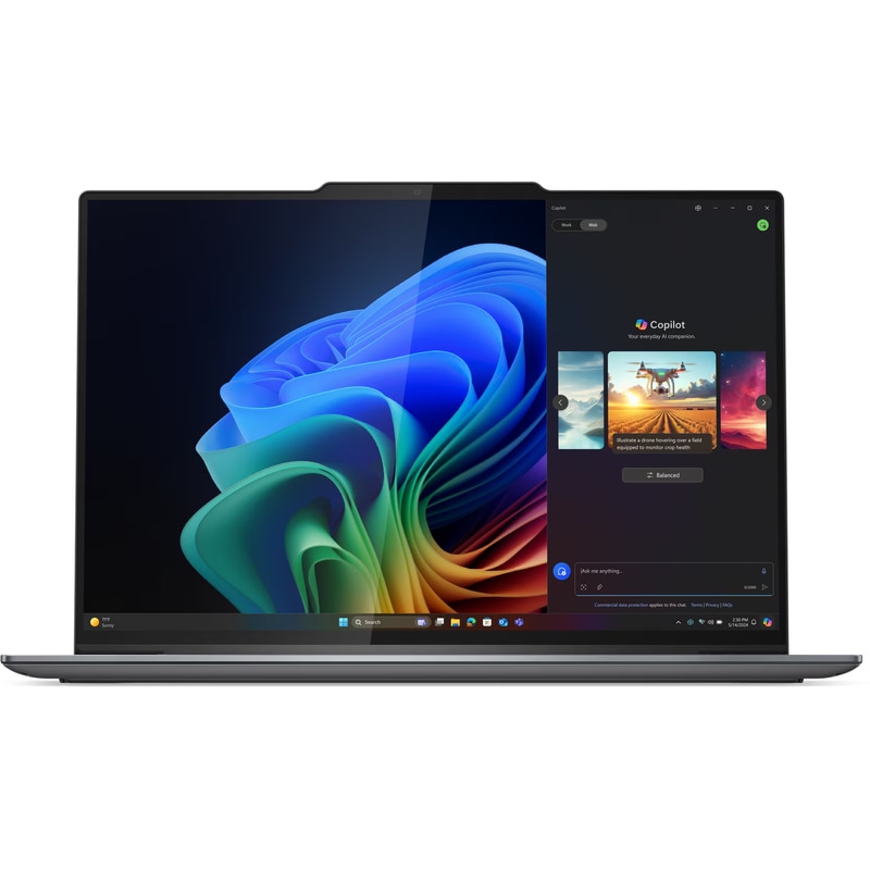 Laptop Lenovo ThinkPad X9-14 Gen 1 Aura Edition Procesor Intel® Core™ Ultra 5 228V 8M Cache, up to 4.50 GHz 14" WUXGA OLED, 32GB LPDDR5X, 512GB SSD, Intel Arc 130V Graphics, Windows 11 Pro, Gri