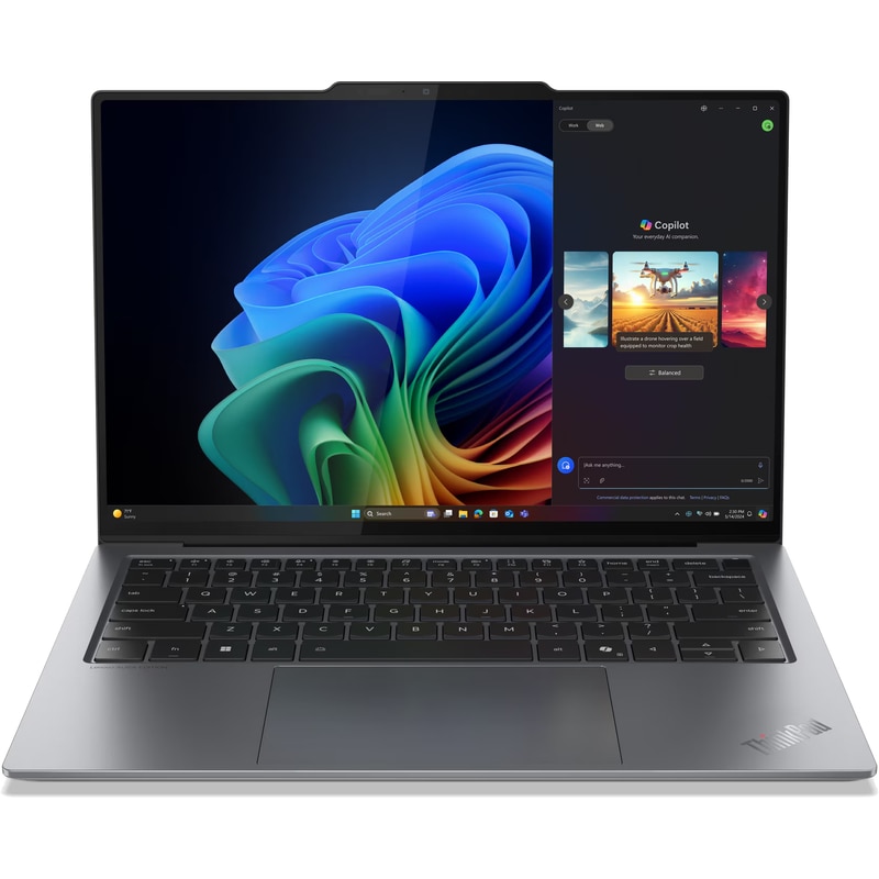 Laptop Lenovo ThinkPad X9-14 Gen 1 Aura Edition Procesor Intel® Core™ Ultra 5 228V 8M Cache, up to 4.50 GHz 14" WUXGA OLED, 32GB LPDDR5X, 512GB SSD, Intel Arc 130V Graphics, Windows 11 Pro, Gri