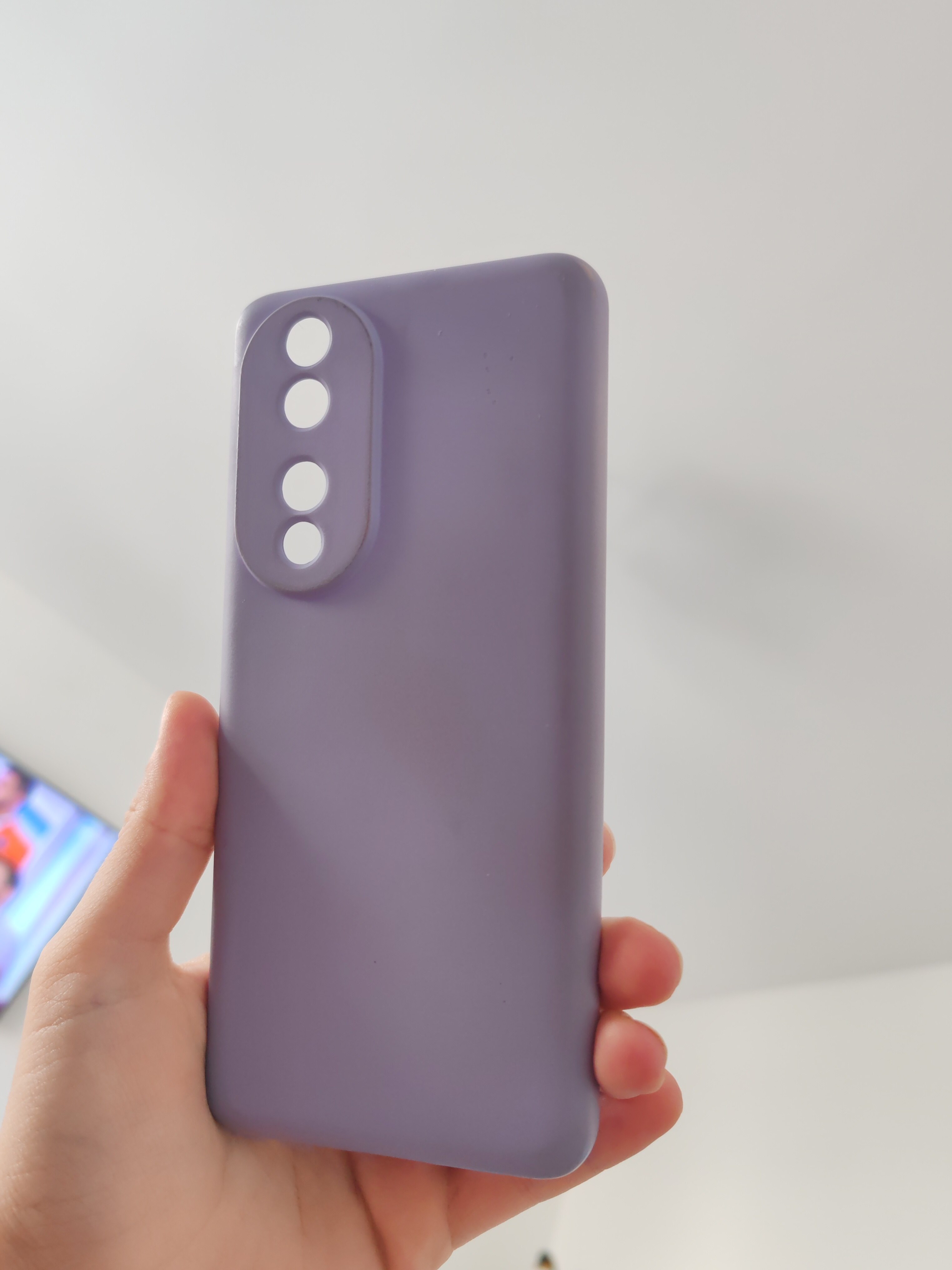 Husa Jelly Silicone Compatibil cu Honor 90, Interior de microfibra, Flexibila, Rosu