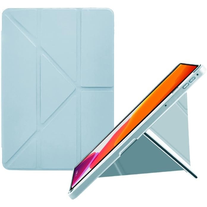 Husa pentru Samsung Galaxy Tab A11+/ A9+ Plus 11 Inch 2025, Husa tableta magnetica din silicon rezistenta la socuri, cu functie Auto Wake/Sleep. Mod Portret Peisaj, albastru