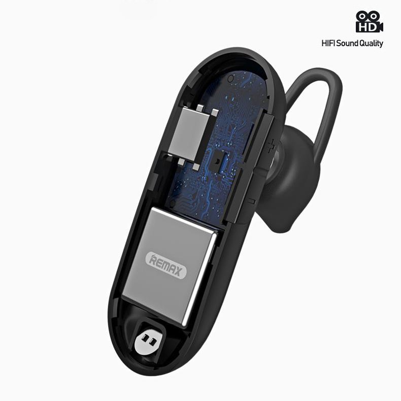 Casca bluetooth Remax RB-T28, In-Ear, Platinum