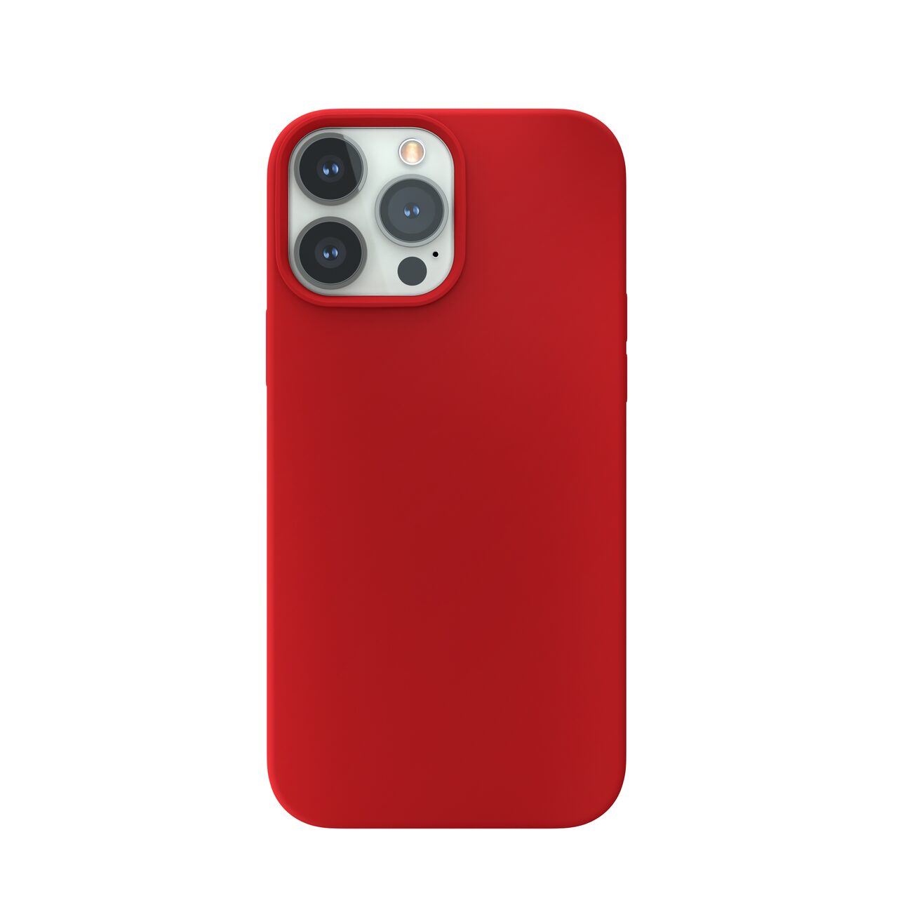 Husa de protectie Next One MagSafe Silicone Case pentru iPhone 13 Pro Max, Red