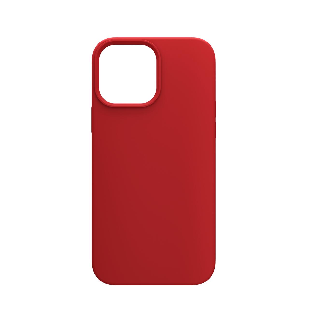 Husa de protectie Next One MagSafe Silicone Case pentru iPhone 13 Pro Max, Red