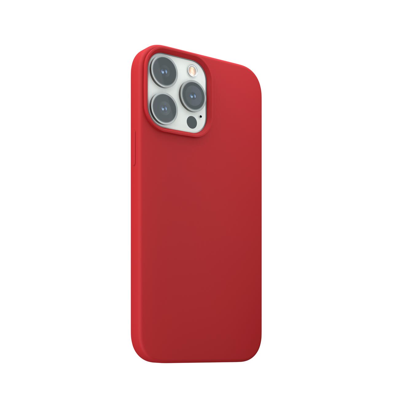 Husa de protectie Next One MagSafe Silicone Case pentru iPhone 13 Pro Max, Red