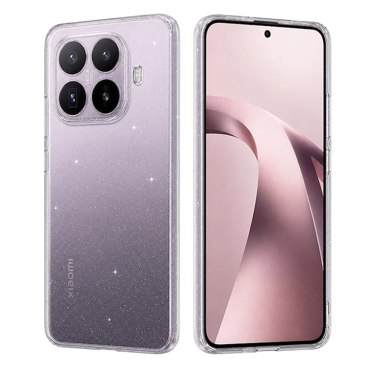 Husa pentru Xiaomi 17T - Techsuit SparkleSkin Series - Clear