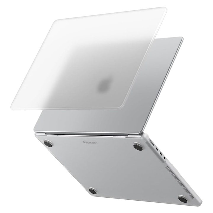 Husa pentru MacBook Pro 14" (2021 / 2022 / 2023 / 2025 / 2026) - Spigen Airskin (ACS11528) - Frost Clear
