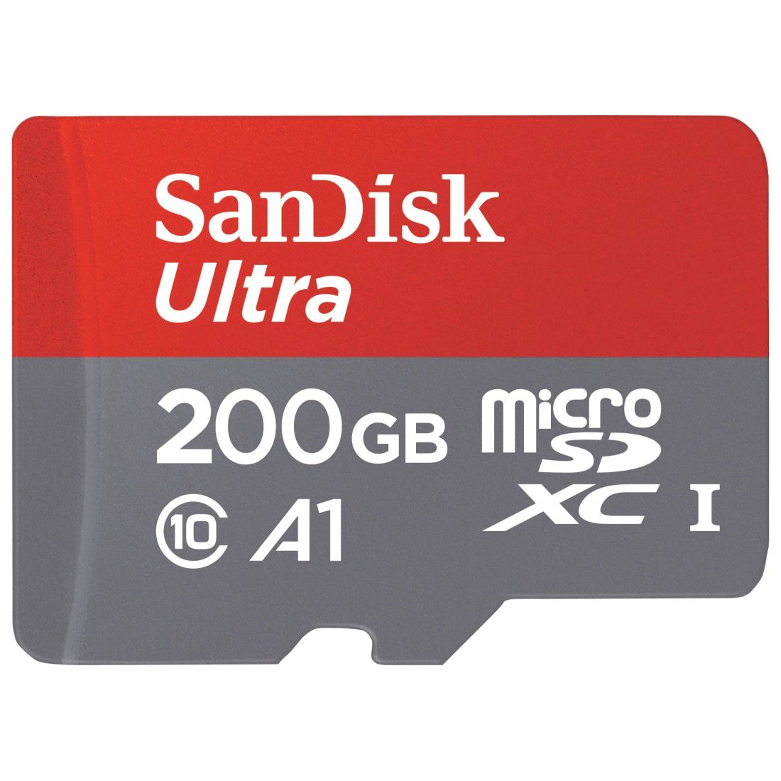 Card de memorie Sandisk microSDXC Ultra, DSQUAR-200G-GN6MA, 200GB, Clasa 10, 100MB/s, cu adaptor