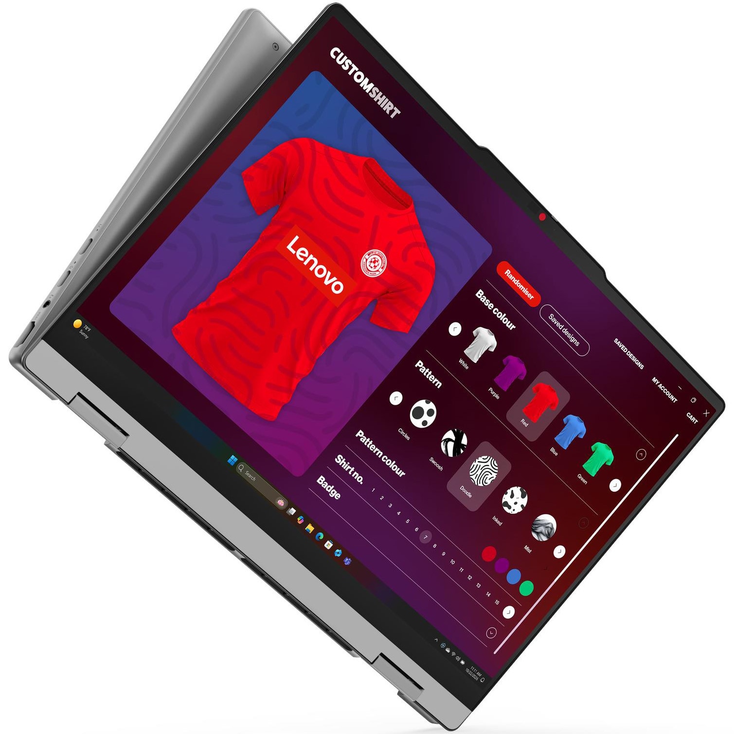 Laptop 2in1 Lenovo IdeaPad 5 14IPH11 (Procesor Intel Core Ultra 5 322 (12M Cache up to 4.40 GHz) 14'' WUXGA Touch 16GB DDR5 512GB