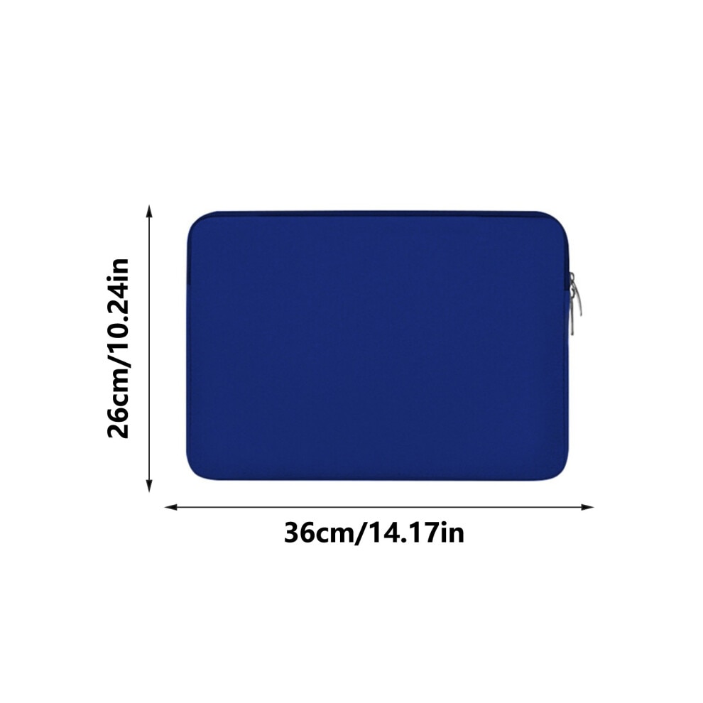 Husa laptop 14 inch, poliester, protectie, multicolor, 36x1.5x26cm