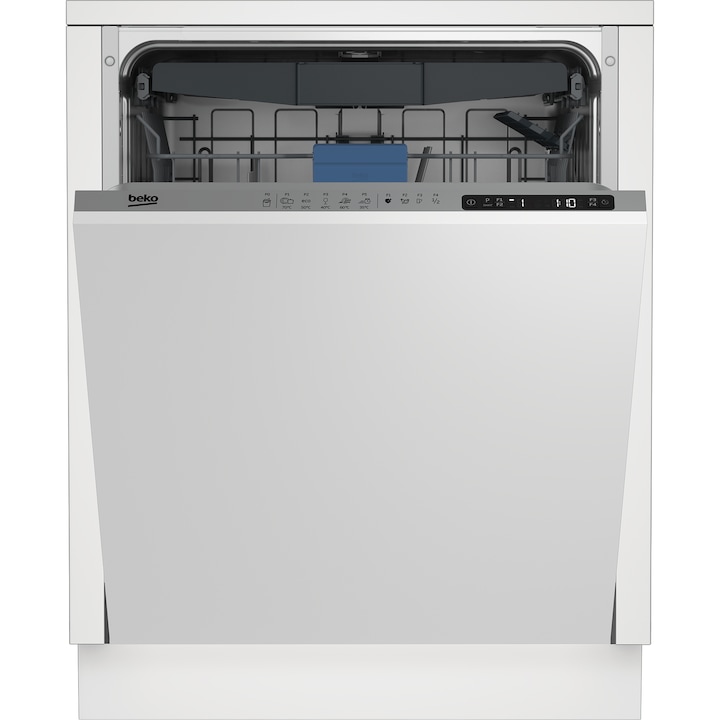 RESIGILAT: Masina de spalat vase incorporabila BEKO BDIN25323, 15 seturi, 5 programe, 60 cm, Clasa D, alb
